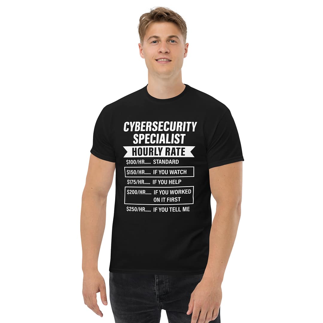 Camiseta Cybersecurity Specialist Oscura - Imagen 6