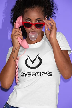 Camiseta Overtips Blanca