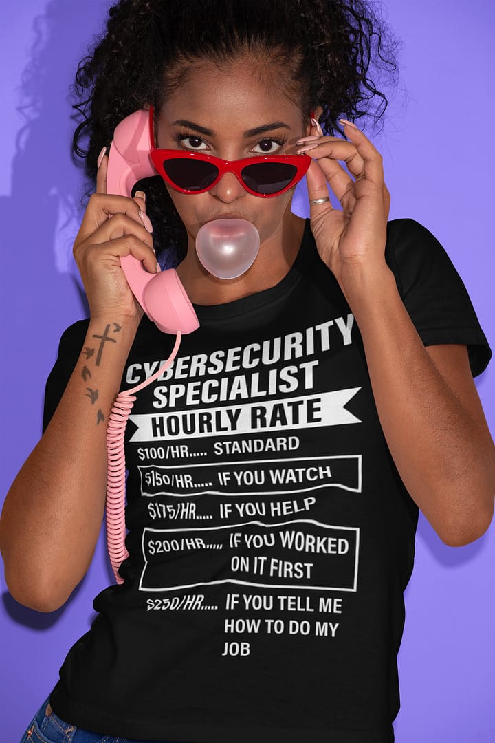 Camiseta Cybersecurity Specialist - Imagen 5